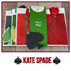 Kate Spade Gift Bag / 3pc Favor Bag Set
